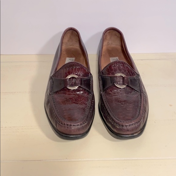 Bottino Italian Genuine Peacock & Leather Loafers main image 5